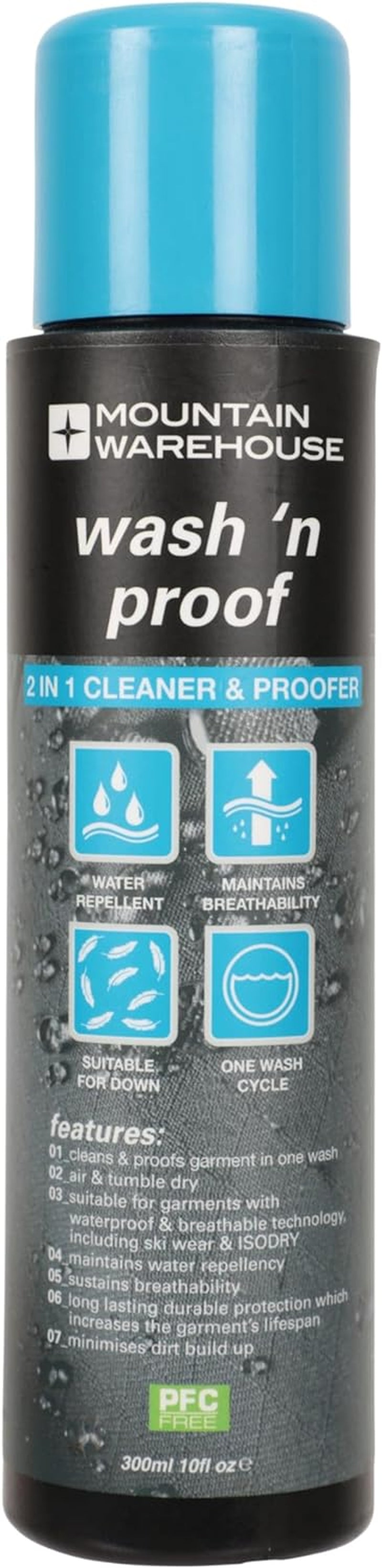 Wash N Proof 300Ml -Breathable Proofer - for Hiking Gear, Clothing