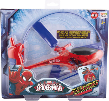 Marvel Spiderman Rescue Helicopter, Red/Blue