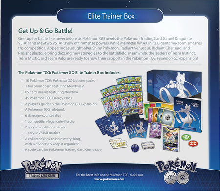 TCG:  GO Elite Trainer Box