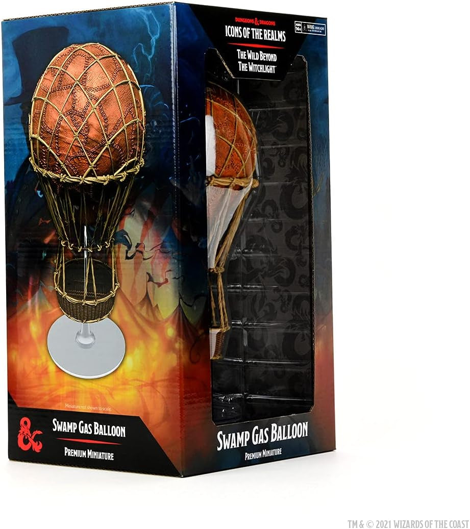 Dungeons and Dragons the Wild beyond the Witchlight - Swamp Gas Balloon, Dnd Miniatures