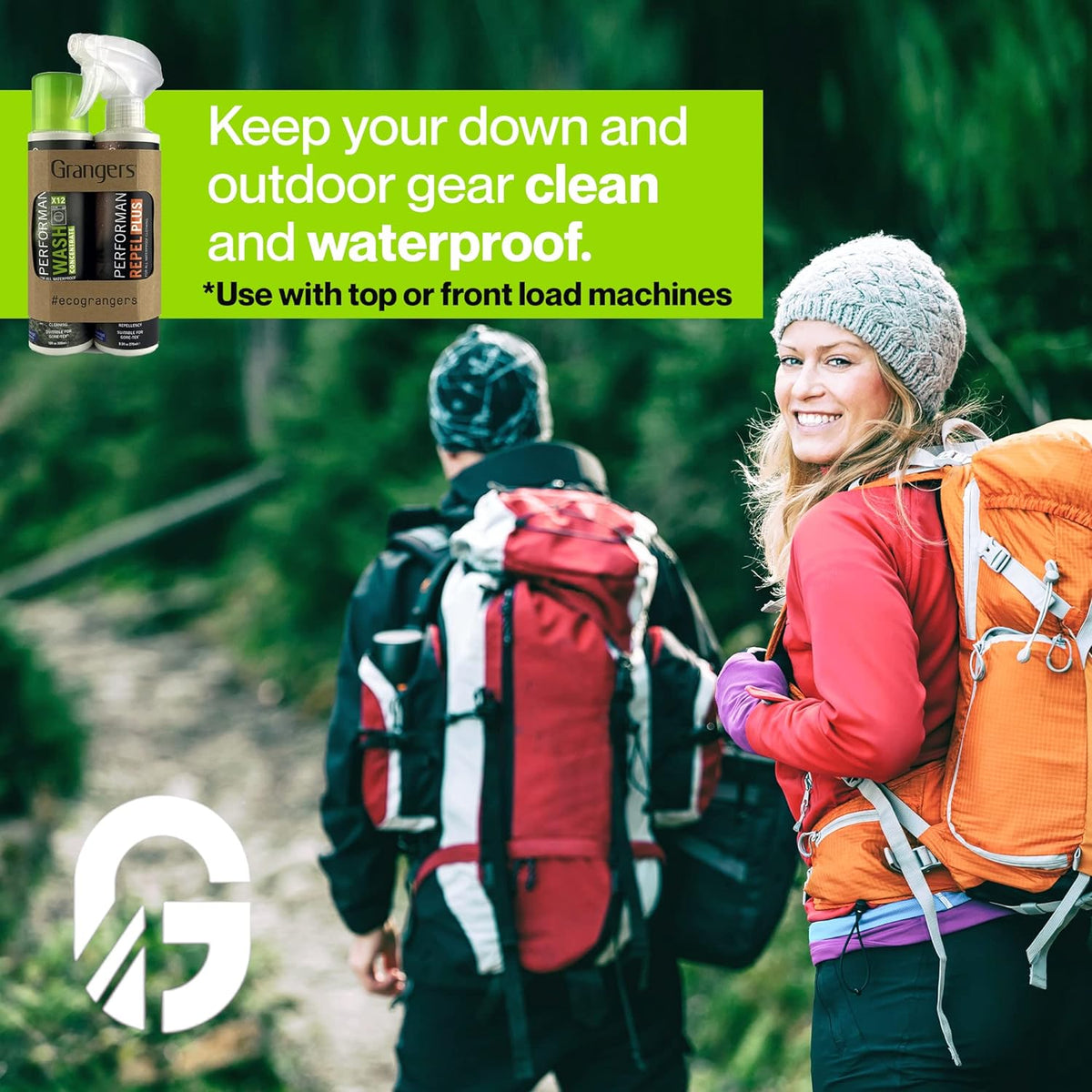 Eco Twin Pack – Performance Wash and Performance Repel plus | 300Ml/275Ml | Cleans, Refreshes and Reproofs All Outdoor and Sports Clothing