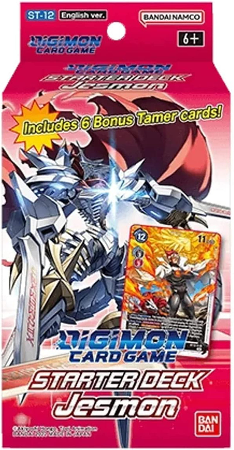 | Digimon Card Game: Starter Deck - Jesmon (ST12) | Trading Card Game | Ages 6+ | 2 Players | 20-30 Minutes Playing Time