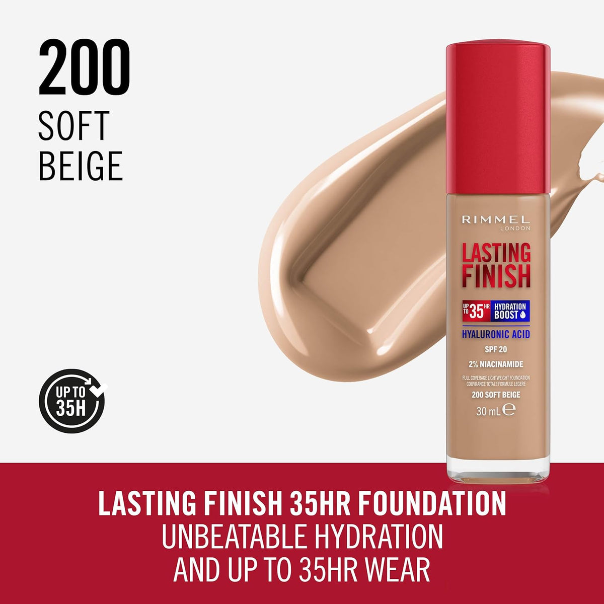 Lasting Finish 35HR Foundation - 200 Soft Beige