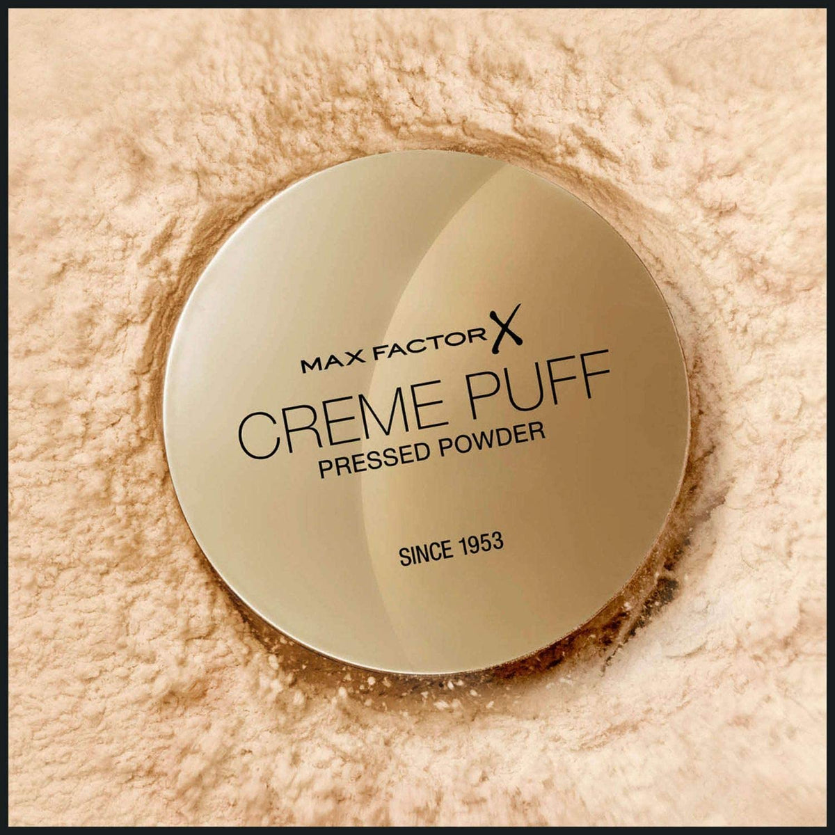 Cream Puff Pressed Compact Powder, Glowing Formula for All Skin Types, 41 Medium Beige, 21 G