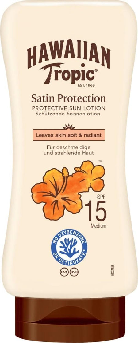 - Satin Protection | Sun Lotion with Mango and Shea Butter SPF 15 | 180 Ml