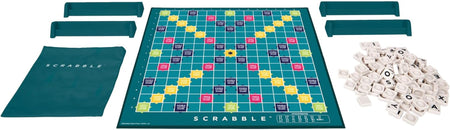 Classic Scrabble, Original Crossword Board Game, English Version, Family Board Game for Adults and Kids, Word Game for 2 to 4 Players, Ages 10 and Up, Y9592