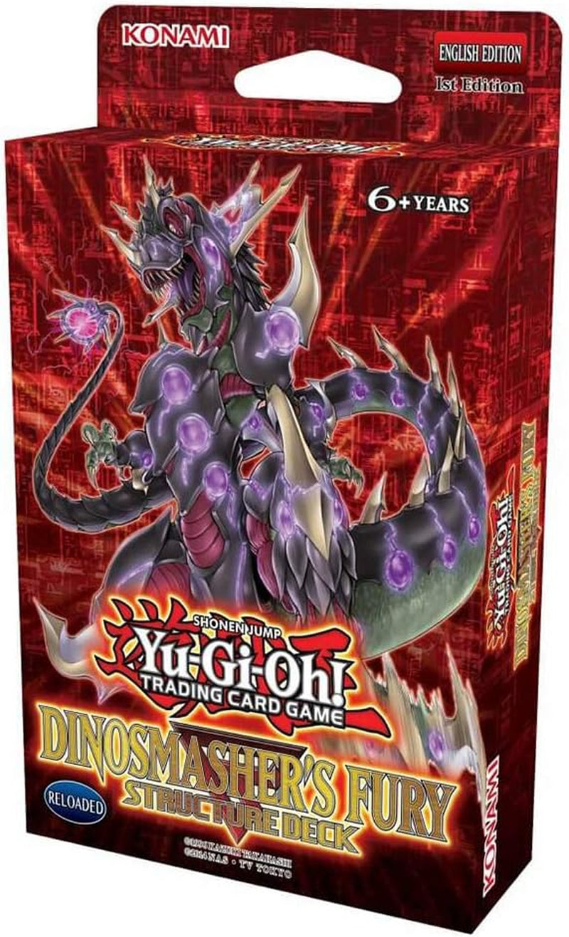 Yu-Gi-Oh DISMRP Dinosmashers Fury Structure Deck-Unlimited Edition