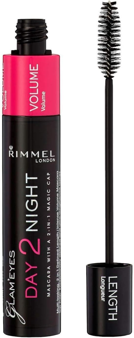 Glam Eyes Day to Night Mascara, Black, 9.5 Ml