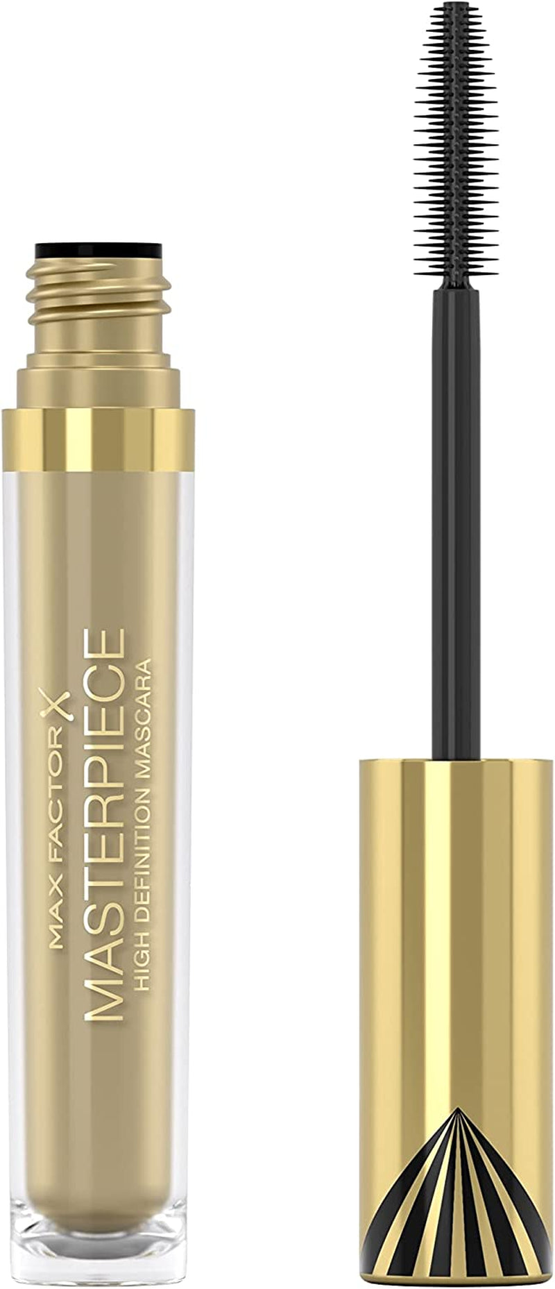 Masterpiece High Definition Mascara, 01 Rich Black, Volumising and Smudge Proof Formula for Sensitive Eyes, 4.5 Ml