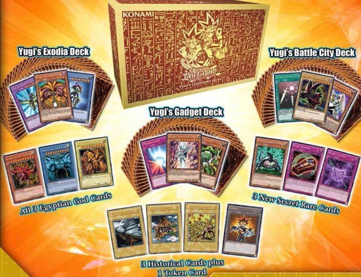 | Yugi'S Legendary Decks | Trading Card Game | 2 Players | Ages 8+ | 20 Minute Playing Time