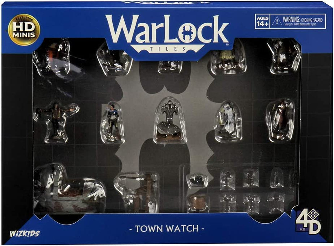 Wiz Kids LLC | Warlock Tiles: Accessory-Town Watch | Accessory | Ages 14+