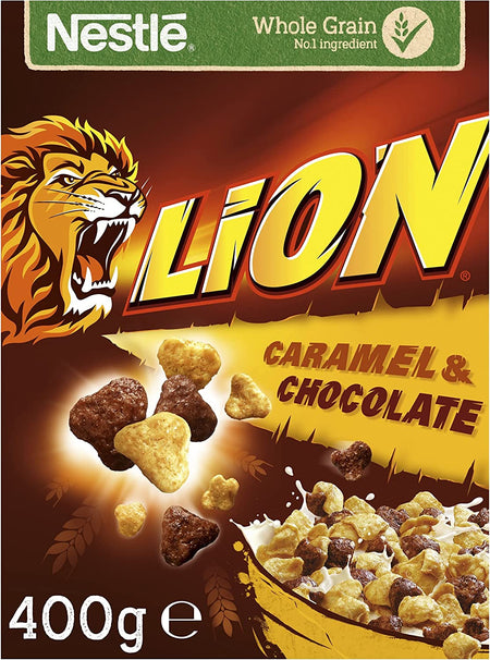 Lion Caramel and Chocolate Cereal 400G